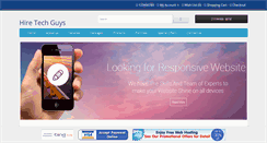 Desktop Screenshot of hiretechguys.com